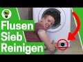 Waschmaschine Flusensieb Reinigen ✅ ULTIMATIVE LÖSUNG: Waschmaschine Pumpt nicht ab? Was tun???