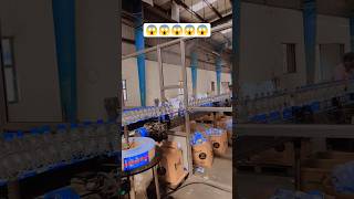 Automatic Water Bottling Plant Process 💧#shortsfeed