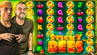 HUGE CONNECTIONS EVERYWHERE?!?! INSANE $30,000 CHALLENGE ON STICKY BEES!