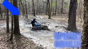 OUTLANDER ON 33s HITS BOTTOMLESS MUD-HOLE!!!!