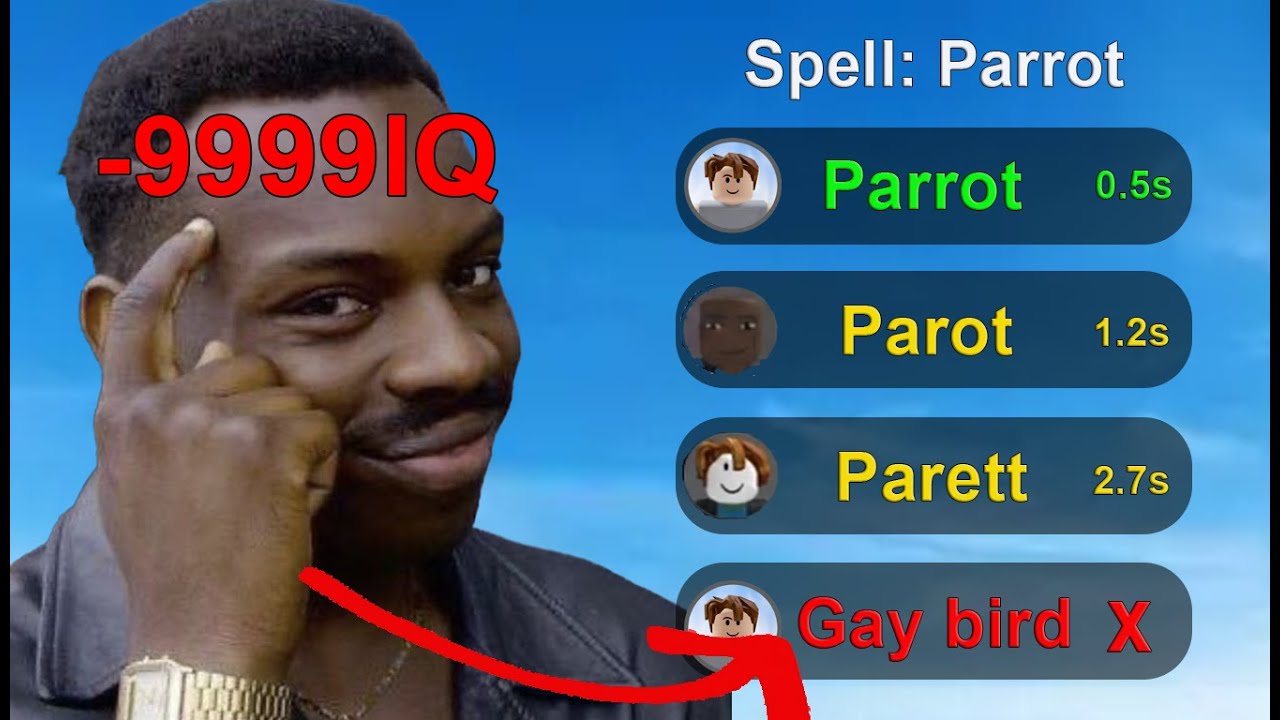 Roblox kids CANNOT spell easy words 😭💔