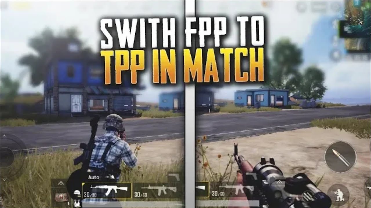 PUBG mobile How to switch TPP to FPP in a match YouTube PUBG mobile How to switch TPP to FPP in a match YouTube