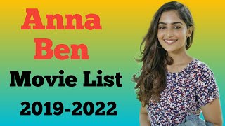 Anna Ben All Movie List 2019-2022 Ashu Da Adda