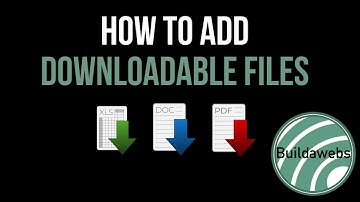 Adding A Downloadable File In WordPress Tutorial For Beginners | Buildawebs