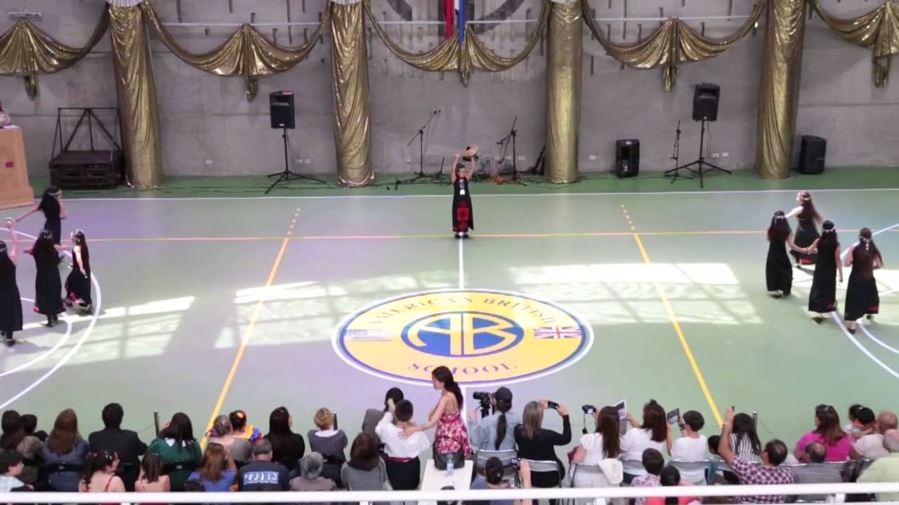 3º Basico D - Fantasia Mapuche (American British School -  Muestra Artistica 2014)