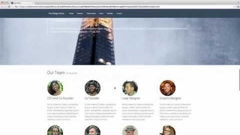 Responsive Web Development with Bootstrap 3 Course. #16- Styling the jumbotrons