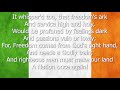 The Wolfe Tones Live - A Nation Once Again - With Lyrics