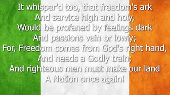 The Wolfe Tones Live - A Nation Once Again - With Lyrics