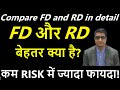 Difference between Fixed Deposit and Recurring Deposit | FD vs RD | with examples