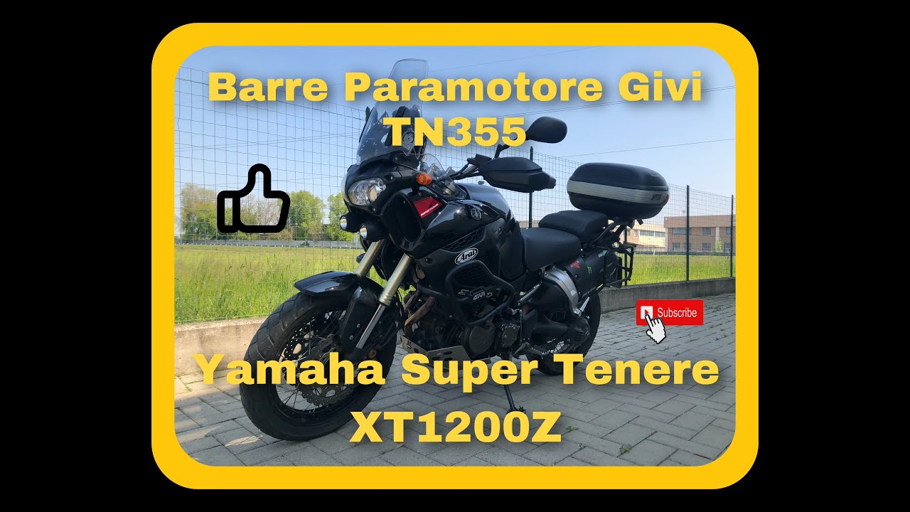 Barre Givi TN355 per Yamaha Super Tenere XT1200Z   4K