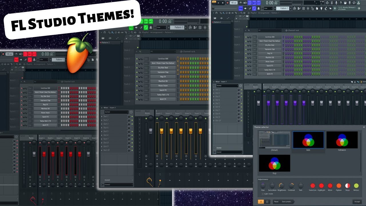 I've created my first official FL Studio THEME (Free Download) : r/FL_Studio