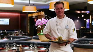 Chef Oliver Wolf From Seneca Niagara Resort Casino On Australis Barramundi
