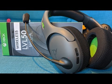 UNBOXING and FIRST LOOK - PDP LVL50 Wireless Headset for Xbox One