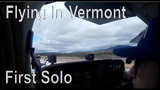 Flying in Vermont - Solo