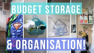 DIY Storage Ideas and Organisation Hacks 2019 | Affordable Home Organising