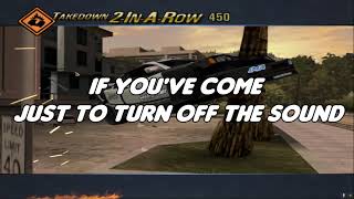 Burnout 3 OST - Fall Apart - 1208 Con letra (with Lyrics)