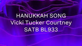 HANUKKAH SONG SATB version  BL933 by Ron Kawchuk 214 views 8 months ago 2 minutes, 29 seconds