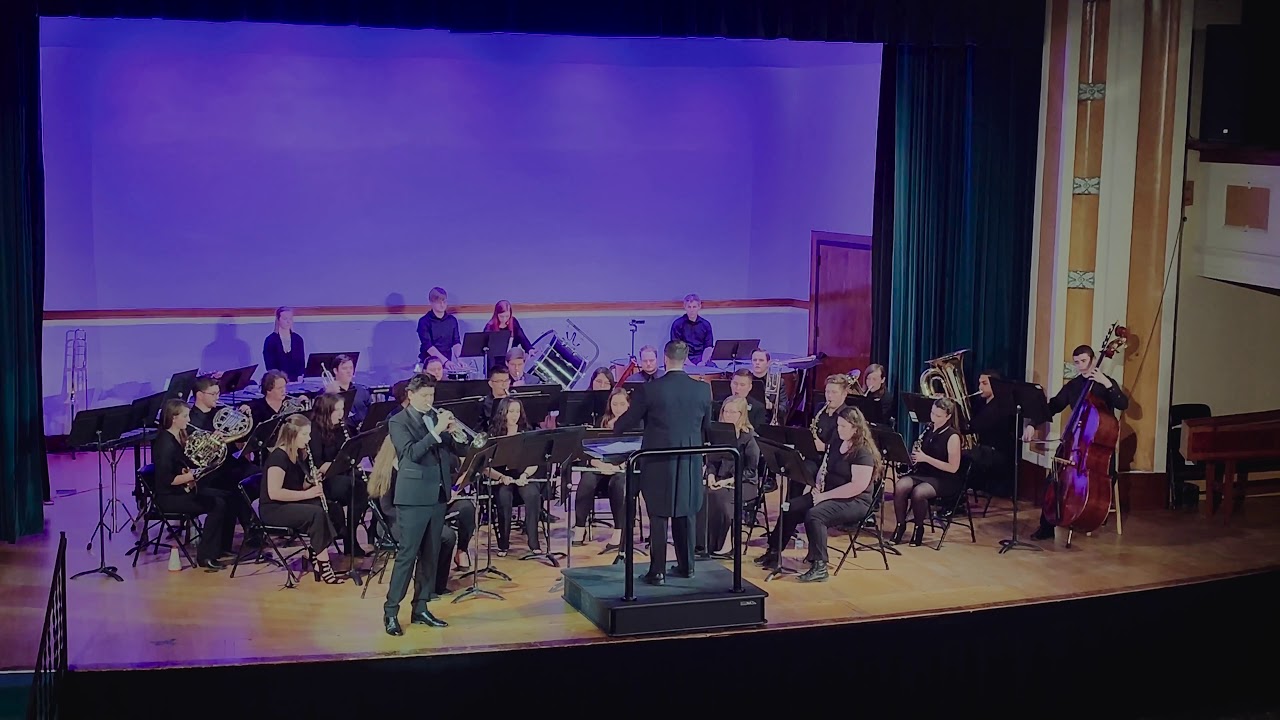 Michael Sinicropi - A Trumpeter's Lullaby | Kansas Wesleyan University Wind Ensemble