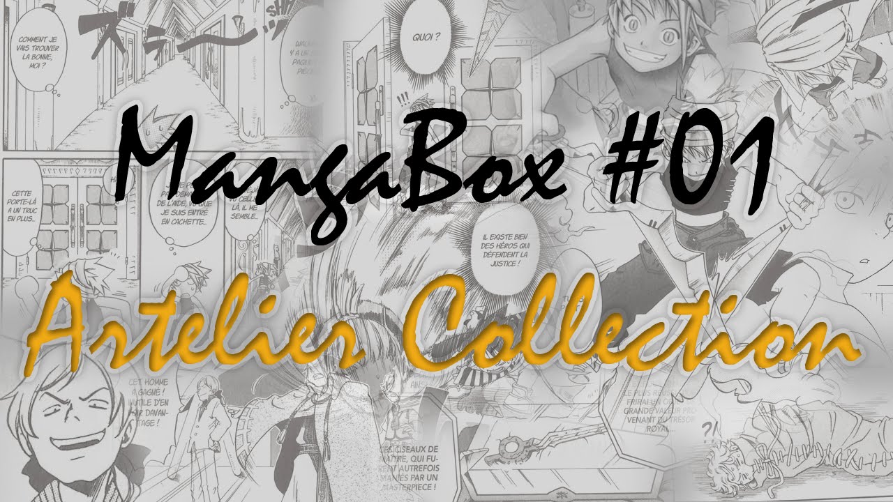 MangaBox #01 - Artelier Collection - YouTube