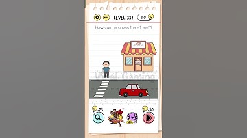 Brain test level 337 solution| How can he cross the street?! #braintest #shorts