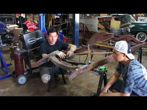 how-to-replace-a-ford-model-a-front-crossmember--sweet-16-hot-rod---ep.-6