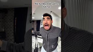 Abi Kardeş Evde Yalnız Kalırsa