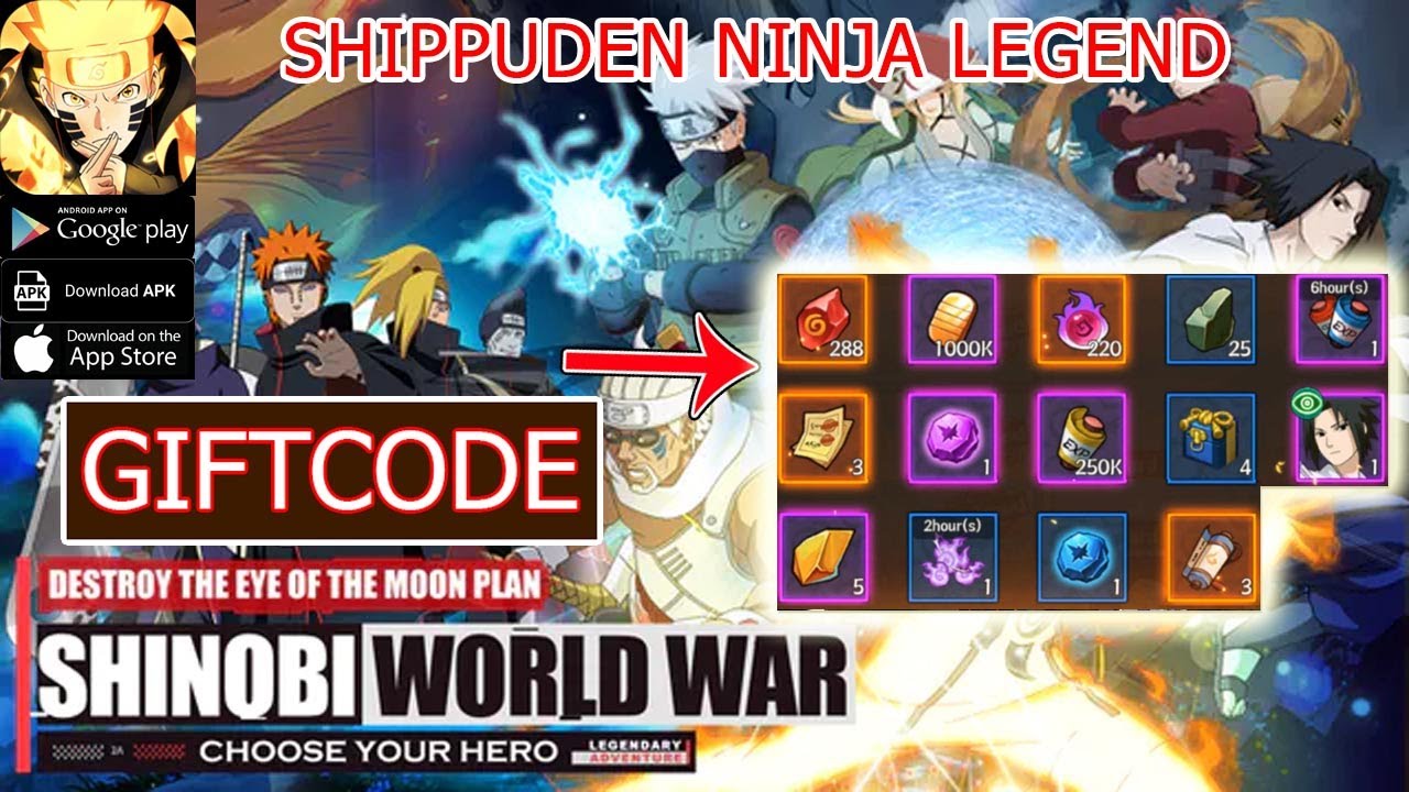 Shippuden Ninja Legend Codes - Try Hard Guides