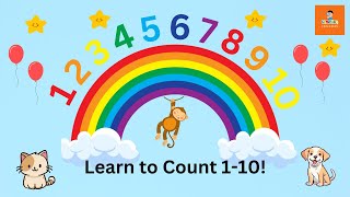 Counting From 1 To 10 Fun Learning For Kids Elementary Explorers