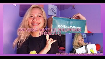 WEVERSE TO PH ADDRESS (Directly)