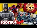 The Flash (2022) New Footage Reveals Affleck's Batman New Suit & Bike