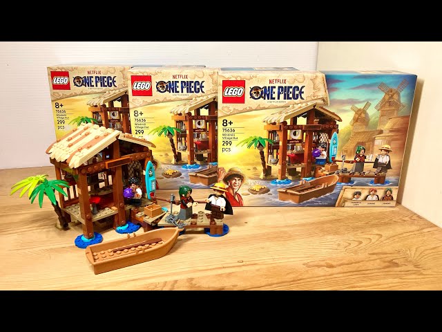 Lego 75636 Windmill Village Hut MOC - One Piece #lego #legomoc