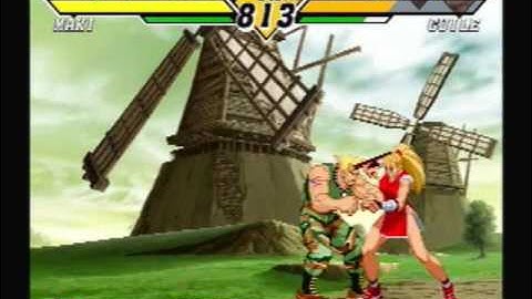 Capcom vs. SNK 2 Arcade Mode- Maki and Terry Playthrough Part 1/2