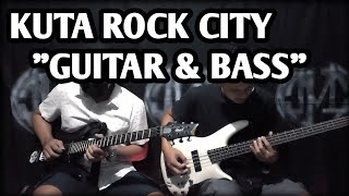 Superman Is Dead - Kuta Rock City (Full Guitar & Bass Cover   Lirik)