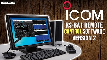 ICOM RS-BA1 Version 2 Remote Control Software With The RC-28 Controller