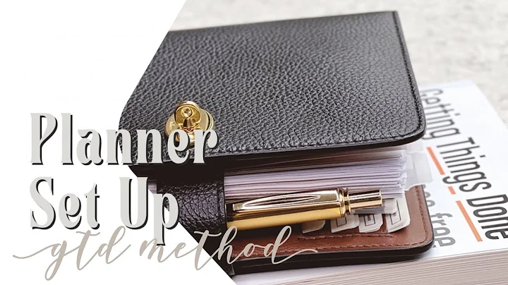 PLANNER SET UP | GETTING THINGS DONE BY DAVID ALLE...