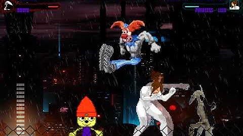 MUGEN Request: Bonker & Droid Vs Parappa The Rapper & Princess Leia