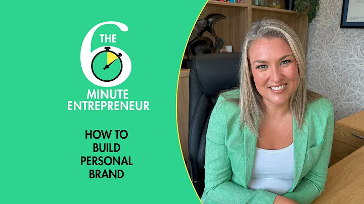 How to build personal brand  | The 6 Minute Entrepreneur | Sara Davies