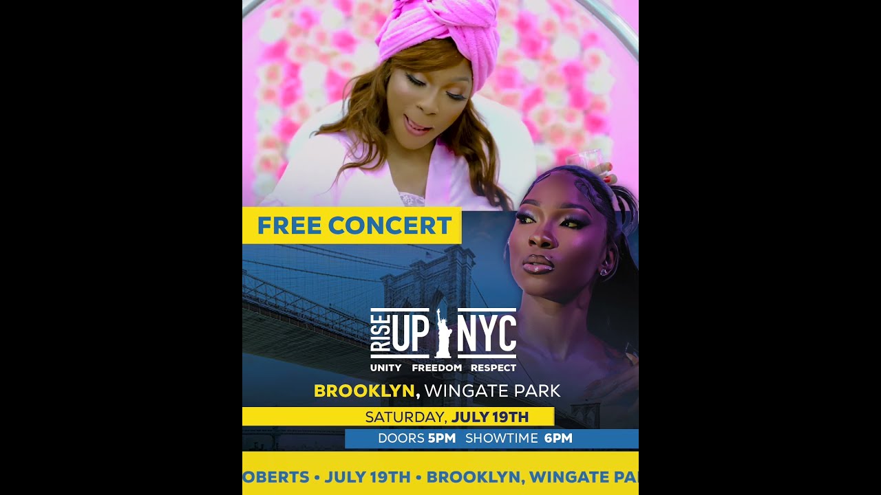 Soca Star Patrice Roberts At Rise Up NYC Brooklyn July 19