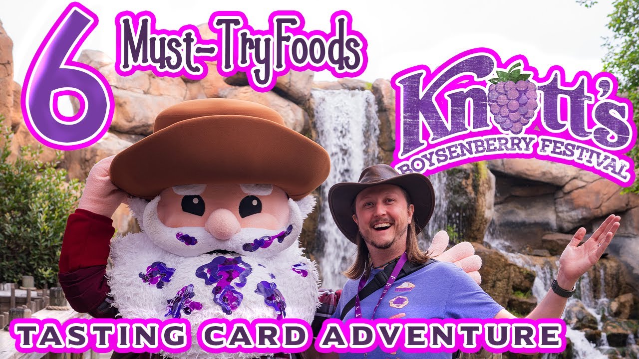 Knott's Boysenberry Festival 2025: Tasting Card Adventure – 6 Must-Try Dishes!