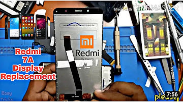 Xiaomi Redmi 7A display replacement, Xiaomi Redmi 7A LCD Screen replacement
