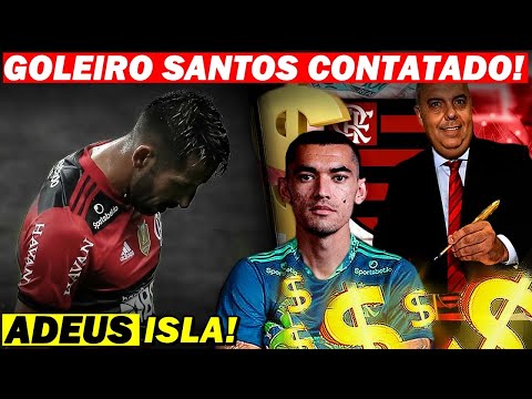 Flamengo: goleiro Santos é liberado da concentração da final da