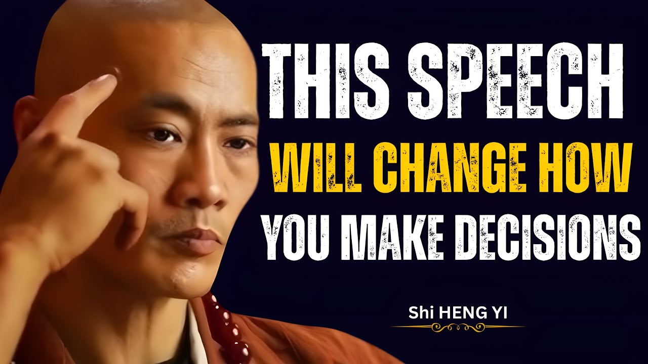 This Speech Will Change How You Make Decisions | Higher Self Motivation| Shi Heng yi