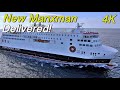 New Manxman Arrives (IOMSPco) Douglas Isle of Man - Featuring Ben-My-Chree  4K