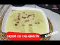 🥒 CREMA o PURÉ de CALABACÍN muy CREMOSA EN MAMBO ¡Irresistible! 😋😋😋