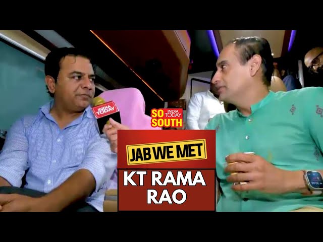 Exclusive: KT Rama Rao in conversation with India Today's Rahul Kanwal | Jab We Met | SoSouth class=