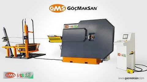 GÖÇMAKSAN // GMS - SLS 12 - Automatic Stirrup Bender