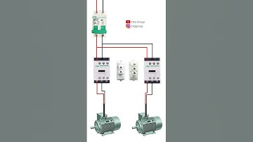 How to Connect 2 Motor Controllers with a Two Way Switches | CSQ | Contactor | MCB