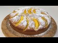 Dessert: How To Make Peach Cake Recipe with Fresh Fruit - Easy Peach Cake Recipe