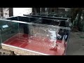 model aquarium 100x50x40 kaca full 6mili