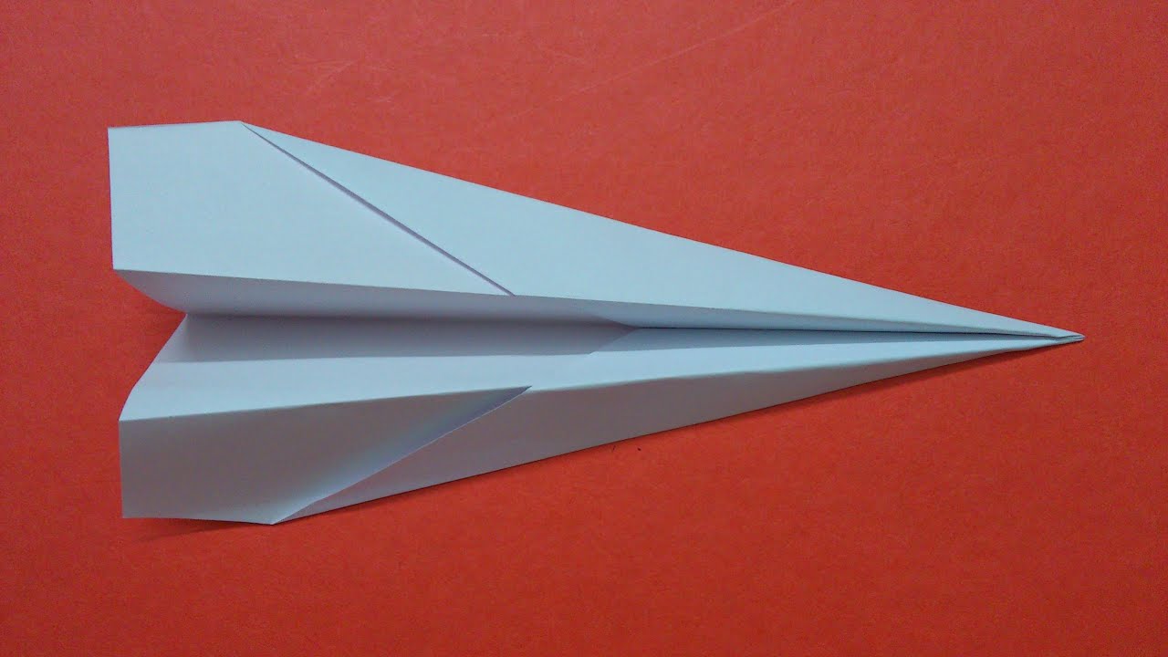 How to Make a Paper Plane - Arrow. - YouTube